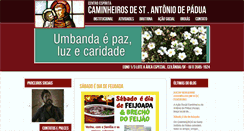 Desktop Screenshot of caminheirosbsb.com.br
